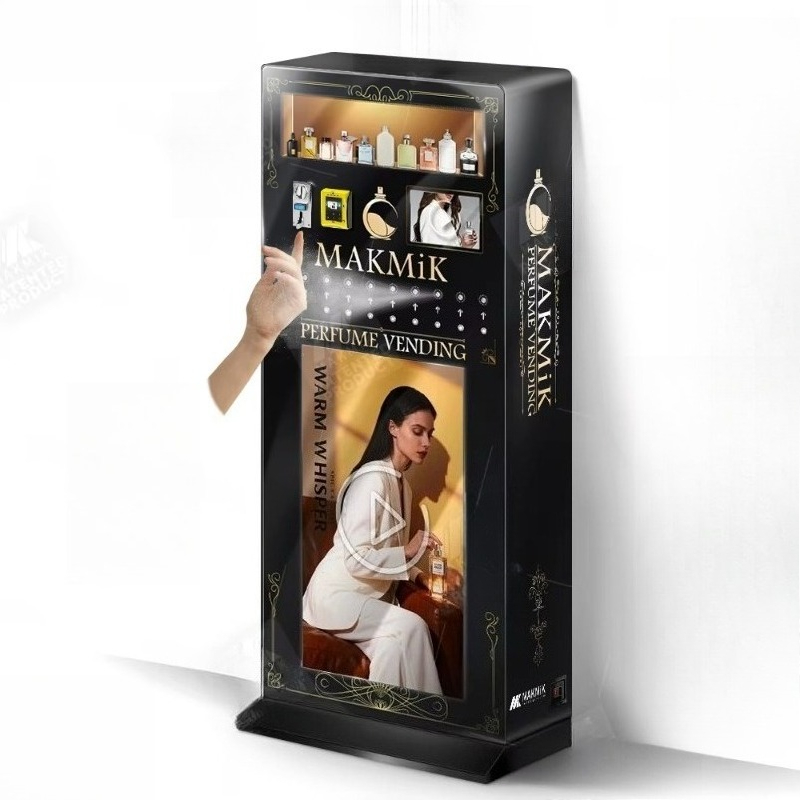 Perfume Fragrance Sale - Automat z perfumami, luksusowe hotele, banknoty,