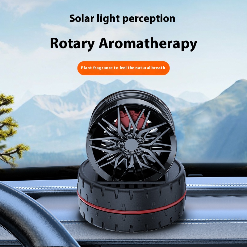 Perfume Fragrance Wheel - Latające koła perfumy samochodowe Solarna dekoracja