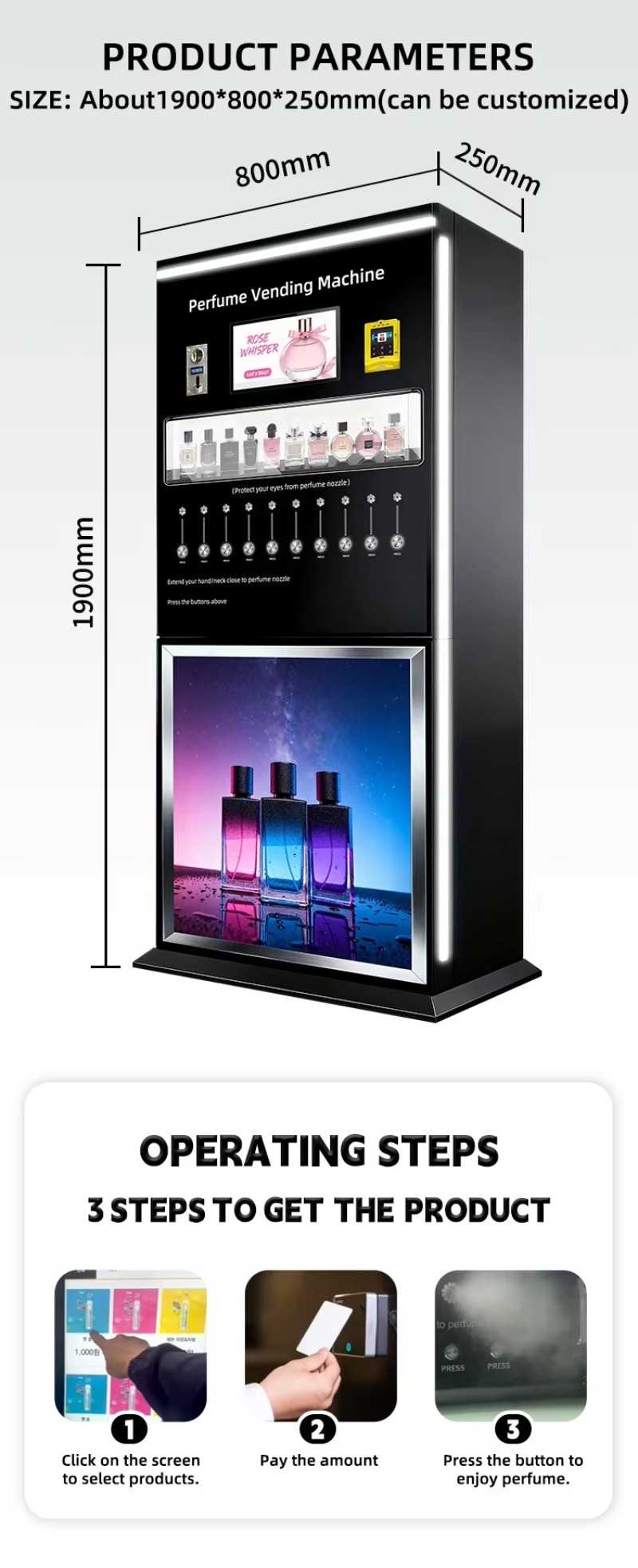 Automatyczny dozownik perfum,  – Perfume Fragrance Sale recenzja i cena