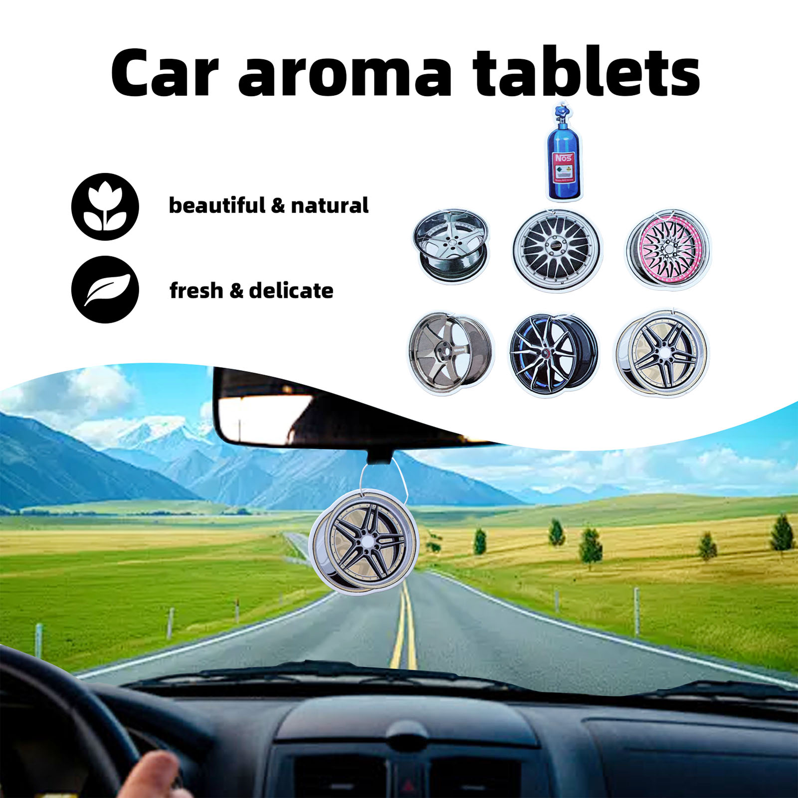 Samochodowy odświeżacz powietr – Perfume Fragrance Wheel recenzja i cena